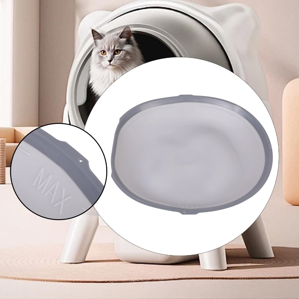 Silicone Litter Mat in Grey, 38 x 40 cm Replacement Pad for Automatic Litter Boxes - Image 6