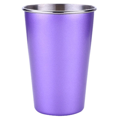 Stainless Steel Pint Cup, 16.9 oz Shatterproof Tumbler for Hot and Cold Drinks - Image 6