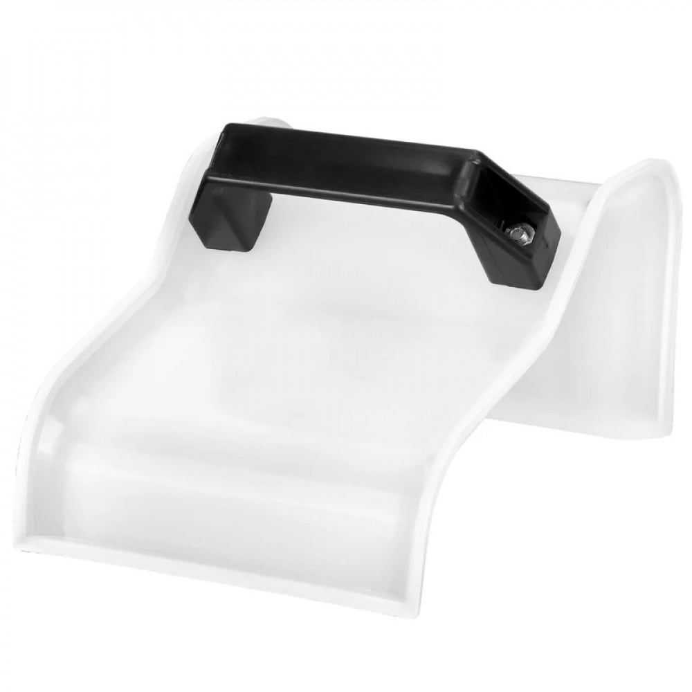 Concrete Curbing Trowel with Moulded Grip Handle for Garden Edging