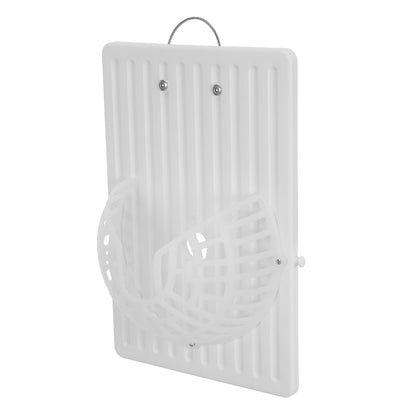 Wall-Mounted Plant Board in White Plastic for Staghorn Ferns and Orchids - Image 4