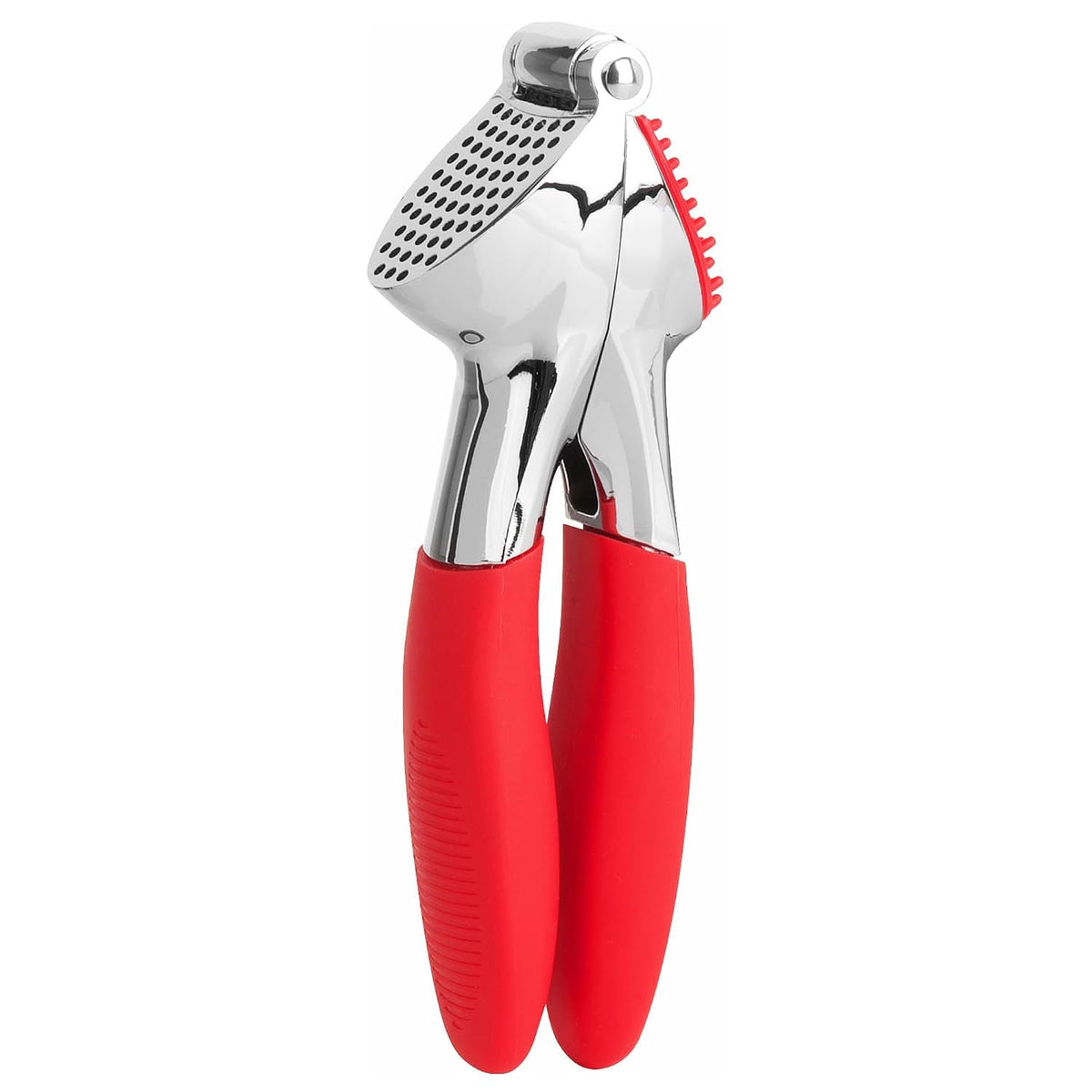 Garlic Press with Large Chamber and Built-In Cleaning Comb, Dishwasher Safe