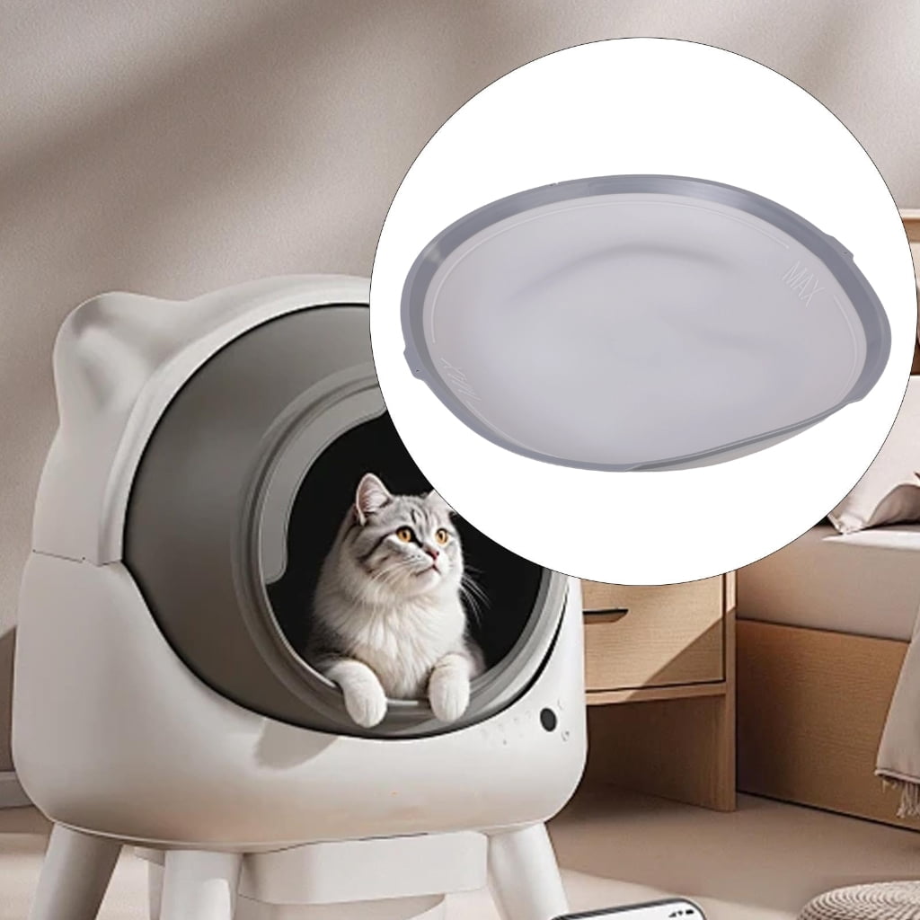 Silicone Litter Mat in Grey, 38 x 40 cm Replacement Pad for Automatic Litter Boxes - Image 4