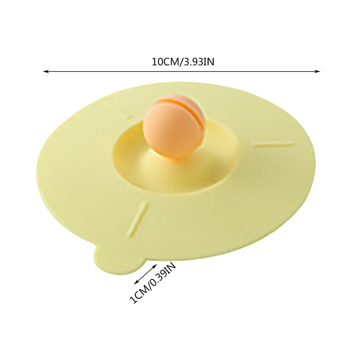 Universal Silicone Cup Lids, Set of 4 Airtight Mug Covers at 3.94 Inches - Image 3