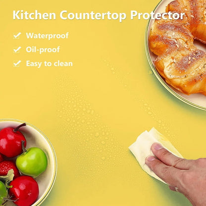 Silicone Counter Mat in Yellow, 15.7 x 11.8 Inch Heat-Resistant Work Surface - Image 5