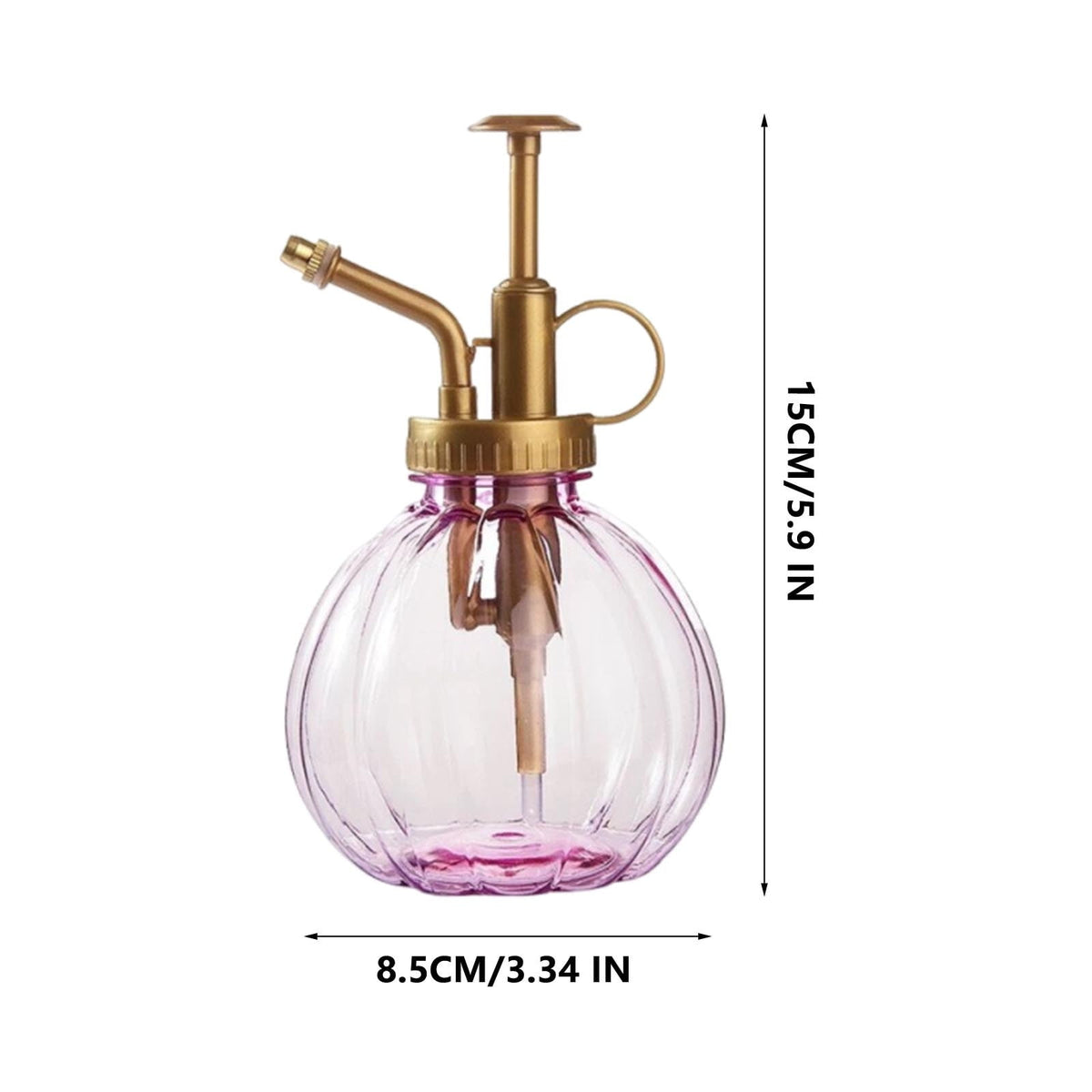 Small Plant Mister with Top Pump, 200 ml Fine-Spray Bottle at 6 Inches - Image 2