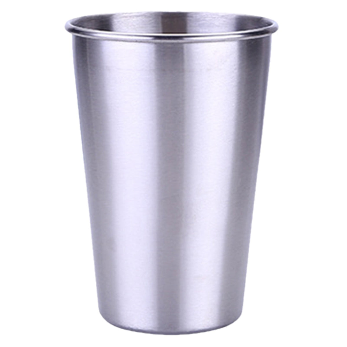 Stainless Steel Pint Cup, 16.9 oz Shatterproof Tumbler for Hot and Cold Drinks