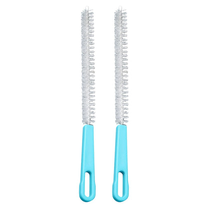 Straw Cleaning Brushes, 2 Pack of 8.26 Inch Flexible Pipe Brushes with Hanging Loop