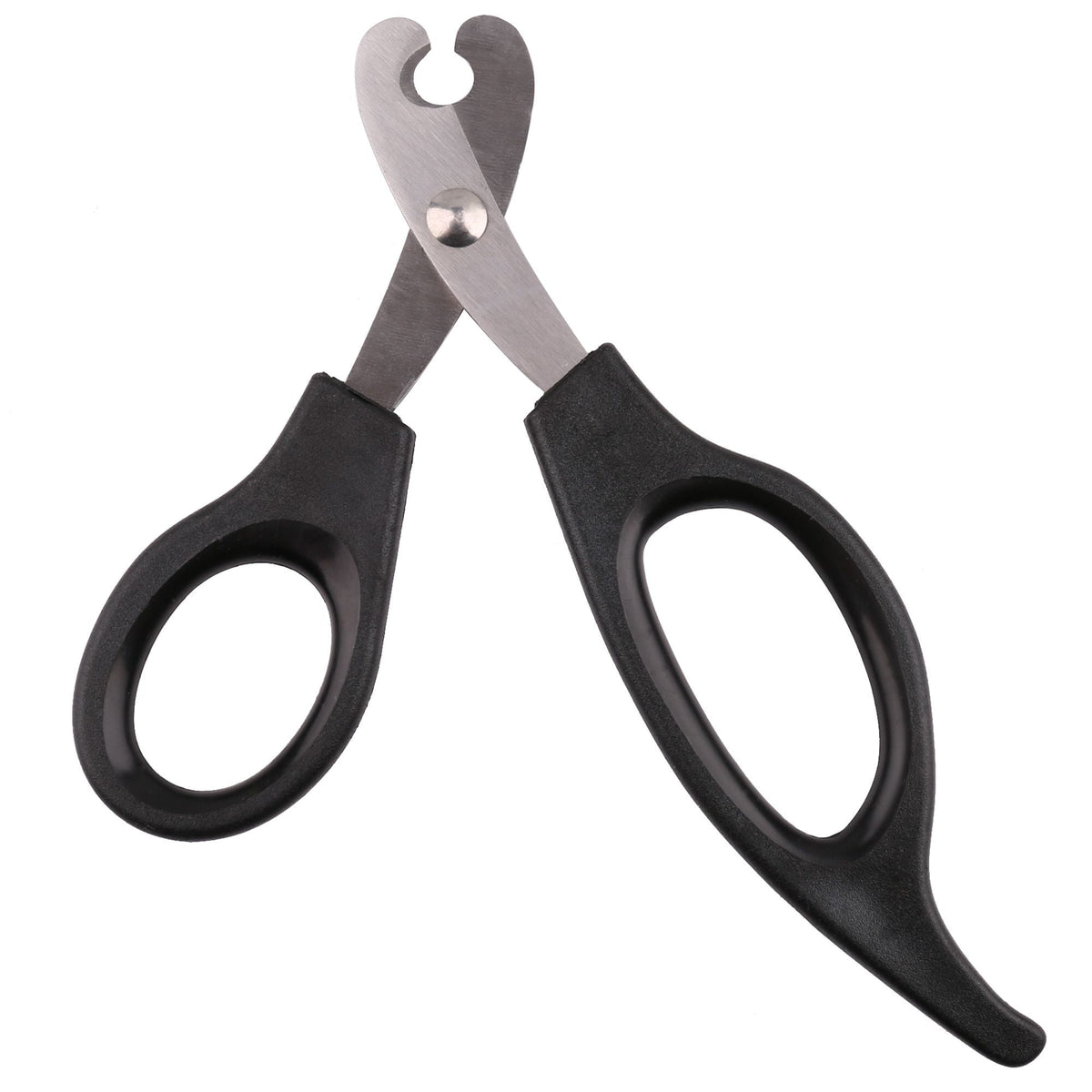 Pet Nail Clippers with Safety Guard, Stainless Steel Claw Trimmer for Cats and Small Dogs