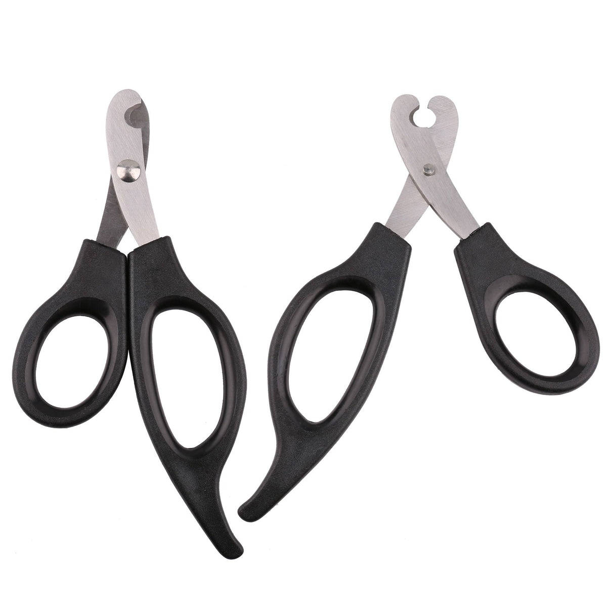 Pet Nail Clippers with Safety Guard, Stainless Steel Claw Trimmer for Cats and Small Dogs - Image 2