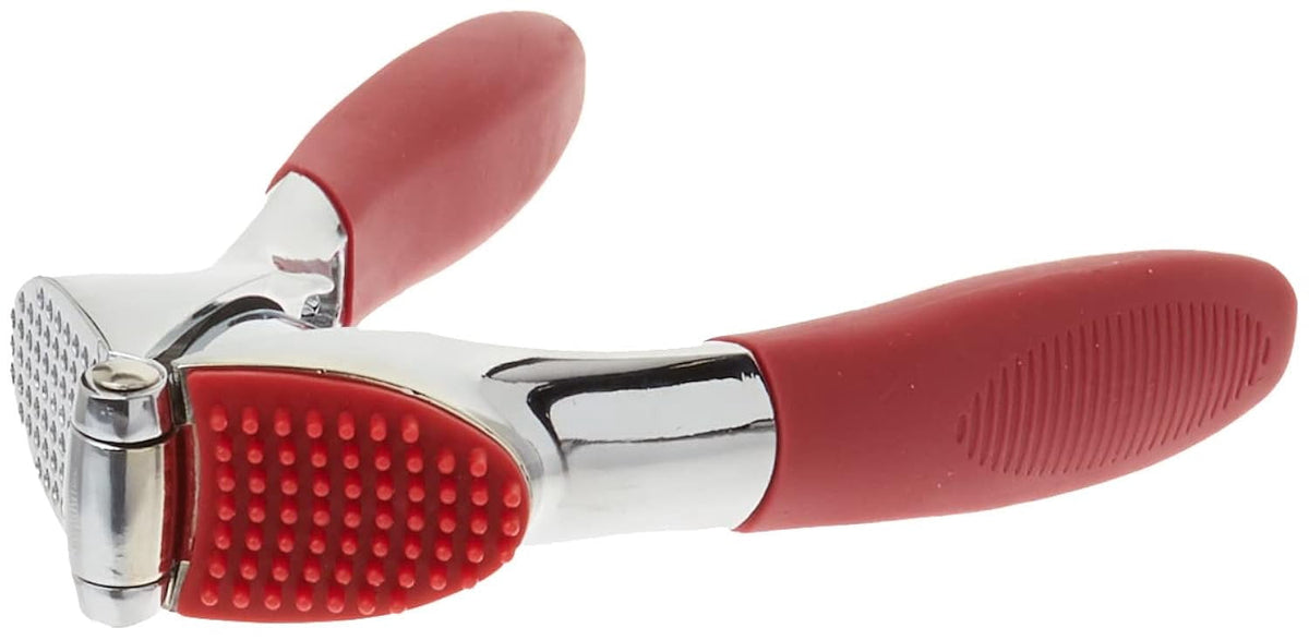 Garlic Press with Large Chamber and Built-In Cleaning Comb, Dishwasher Safe - Image 4
