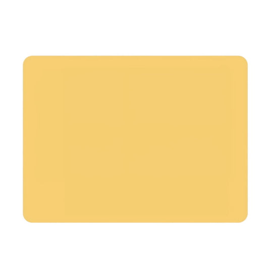 Silicone Counter Mat in Yellow, 15.7 x 11.8 Inch Heat-Resistant Work Surface
