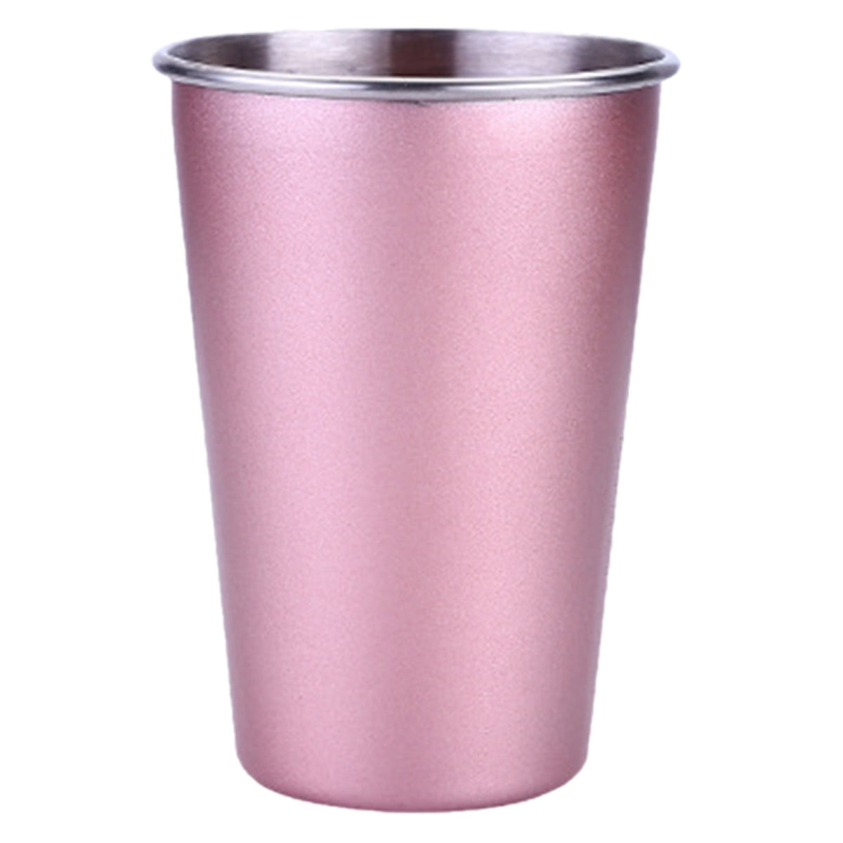 Stainless Steel Pint Cup, 16.9 oz Shatterproof Tumbler for Hot and Cold Drinks - Image 5